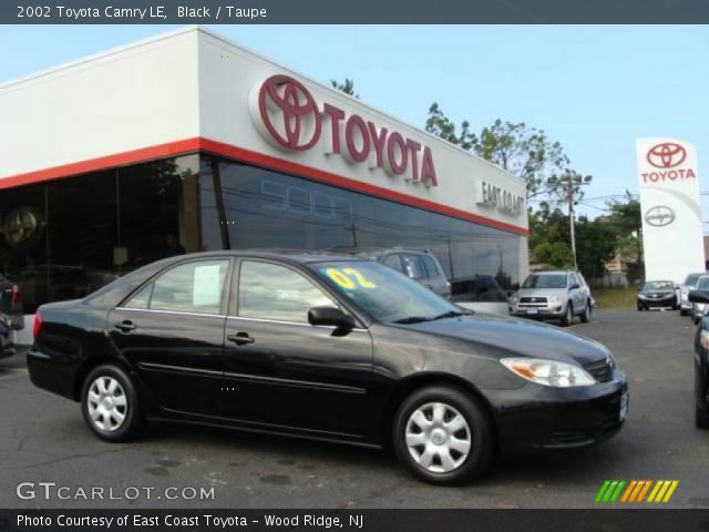2002 Toyota Camry LE in Black