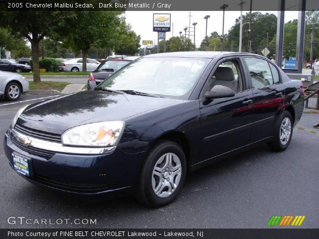 2005 Chevrolet Malibu Sedan in Dark Blue Metallic