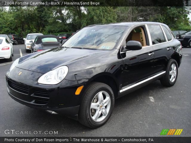 2004 Porsche Cayenne S in Black