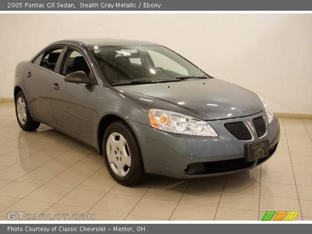 2005 Pontiac G6 Sedan in Stealth Gray Metallic