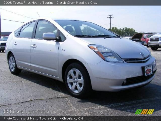 2008 Toyota Prius Hybrid Touring in Classic Silver Metallic