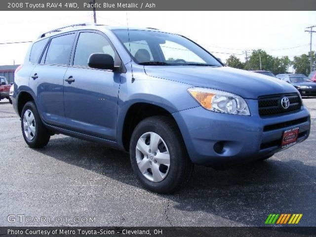 2008 Toyota RAV4 4WD in Pacific Blue Metallic