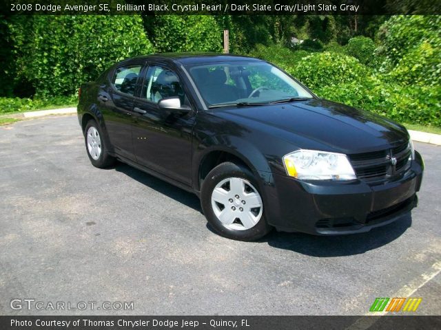 2008 Dodge Avenger SE in Brilliant Black Crystal Pearl