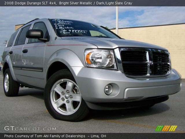 2008 Dodge Durango SLT 4x4 in Bright Silver Metallic