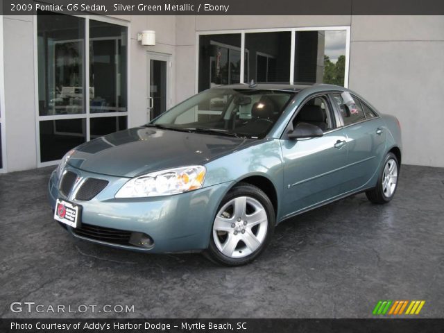 2009 Pontiac G6 Sedan in Silver Green Metallic