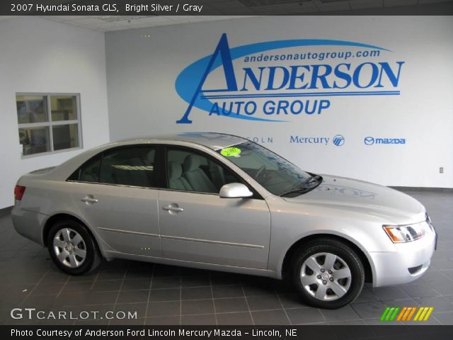 2007 Hyundai Sonata GLS in Bright Silver
