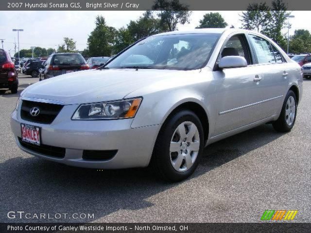 2007 Hyundai Sonata GLS in Bright Silver