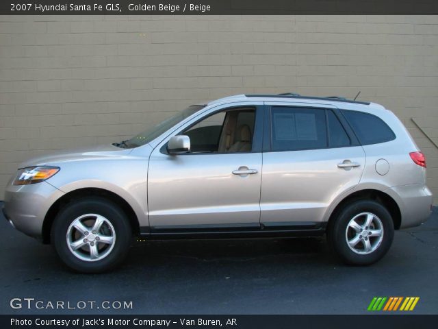 2007 Hyundai Santa Fe GLS in Golden Beige