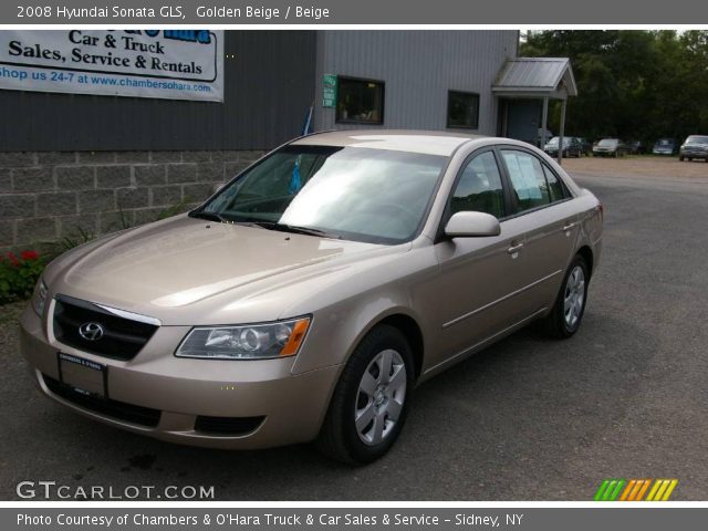 2008 Hyundai Sonata GLS in Golden Beige