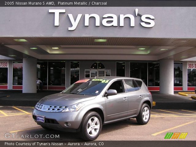 2005 Nissan Murano S AWD in Platinum Metallic