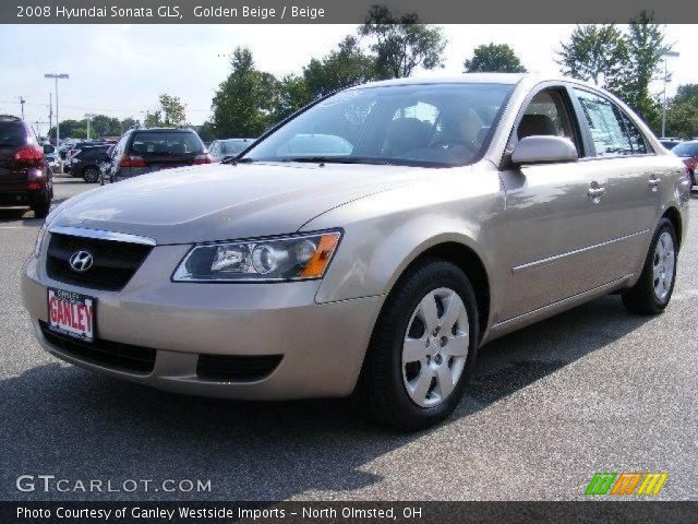 2008 Hyundai Sonata GLS in Golden Beige