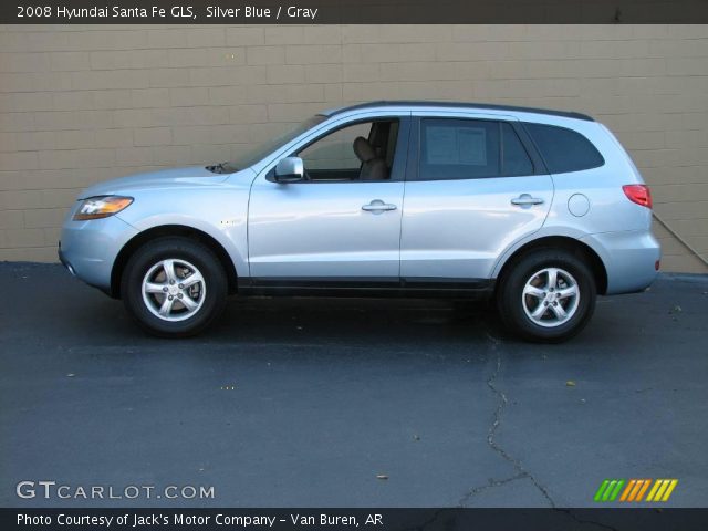 2008 Hyundai Santa Fe GLS in Silver Blue