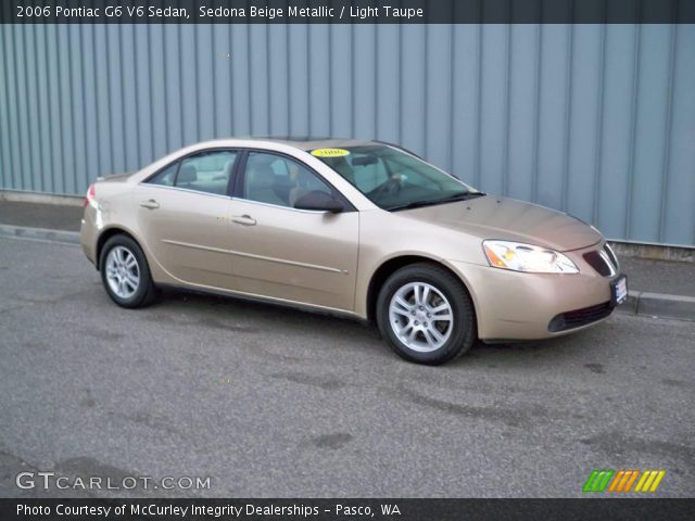 2006 Pontiac G6 V6 Sedan in Sedona Beige Metallic