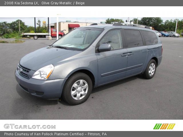 2008 Kia Sedona LX in Olive Gray Metallic