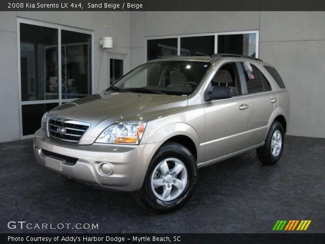 2008 Kia Sorento LX 4x4 in Sand Beige
