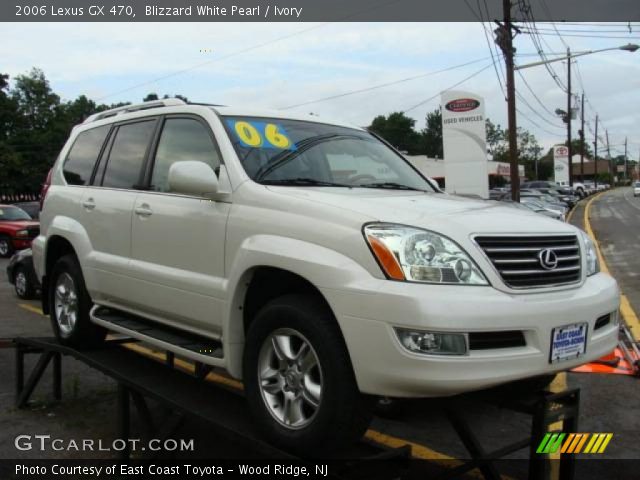 2006 Lexus GX 470 in Blizzard White Pearl