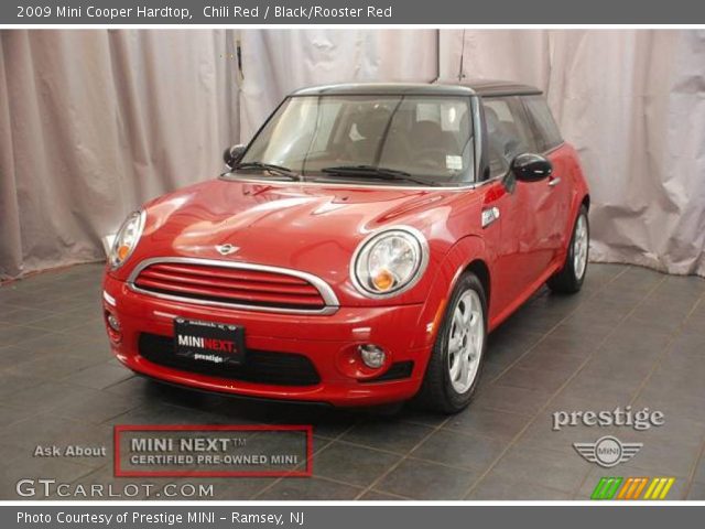 2009 Mini Cooper Hardtop in Chili Red