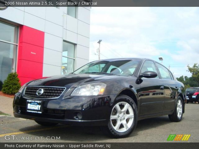 2006 Nissan Altima 2.5 SL in Super Black