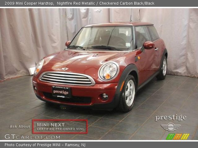 2009 Mini Cooper Hardtop in Nightfire Red Metallic