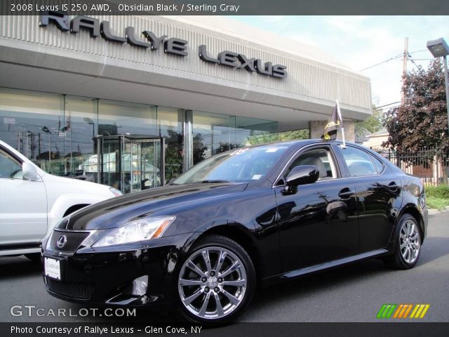 2008 Lexus IS 250 AWD in Obsidian Black