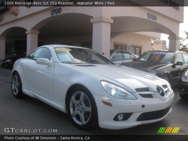 2006 Mercedes-Benz SLK 350 Roadster in Alabaster White