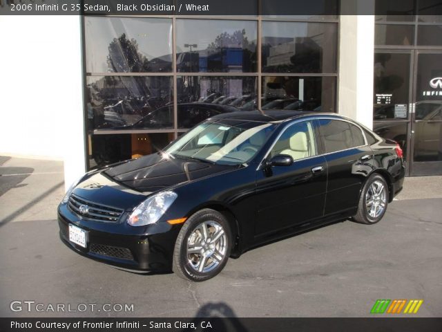 2006 Infiniti G 35 Sedan in Black Obsidian