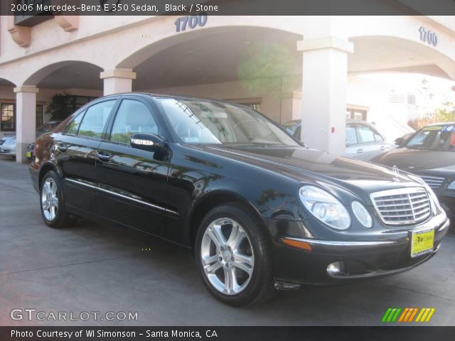 2006 Mercedes-Benz E 350 Sedan in Black