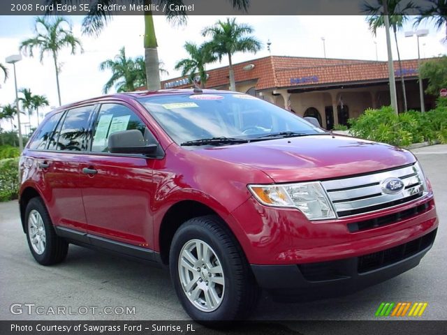 2008 Ford Edge SE in Redfire Metallic