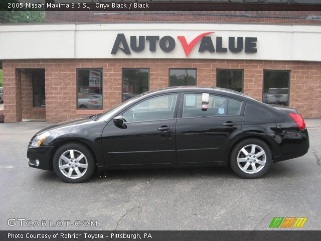 2005 Nissan Maxima 3.5 SL in Onyx Black