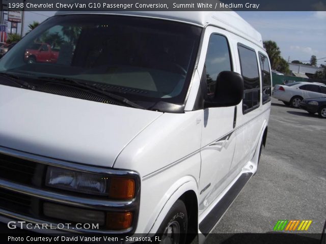 1998 Chevrolet Chevy Van G10 Passenger Conversion in Summit White