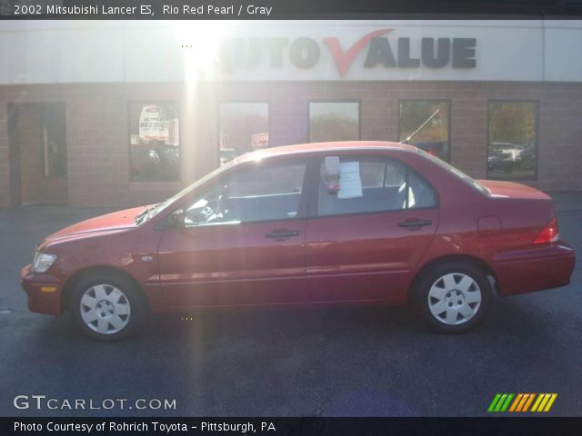 2002 Mitsubishi Lancer ES in Rio Red Pearl