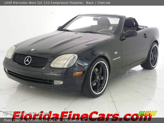 1998 Mercedes-Benz SLK 230 Kompressor Roadster in Black