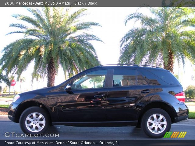 2006 Mercedes-Benz ML 350 4Matic in Black