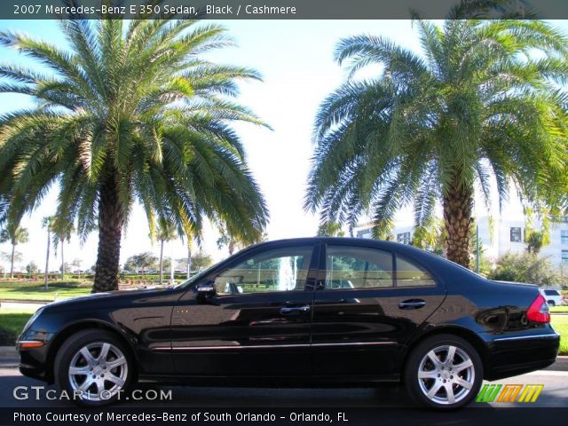 2007 Mercedes-Benz E 350 Sedan in Black