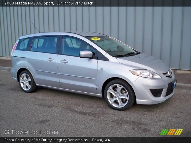 2008 Mazda MAZDA5 Sport in Sunlight Silver