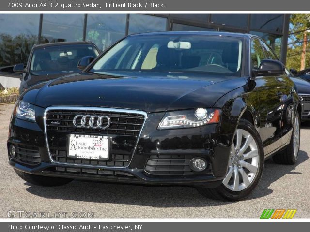 2009 Audi A4 3.2 quattro Sedan in Brilliant Black