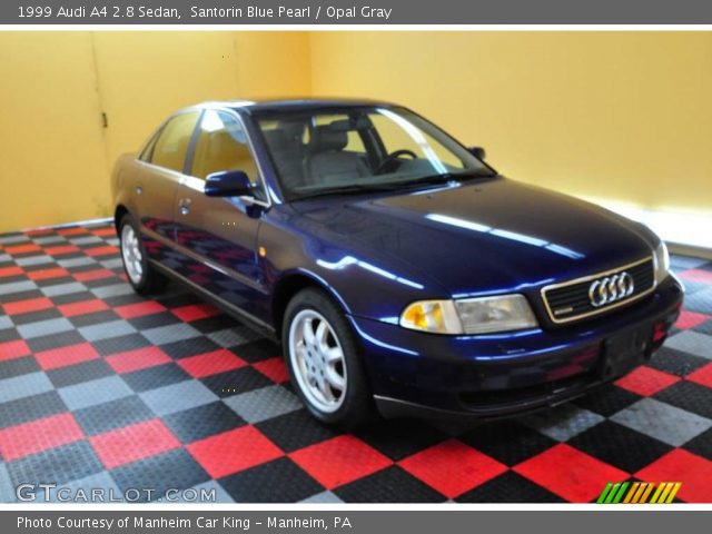 1999 Audi A4 2.8 Sedan in Santorin Blue Pearl