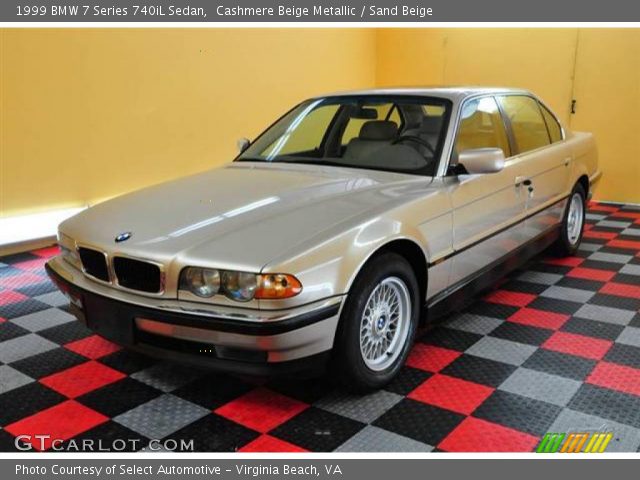 1999 BMW 7 Series 740iL Sedan in Cashmere Beige Metallic