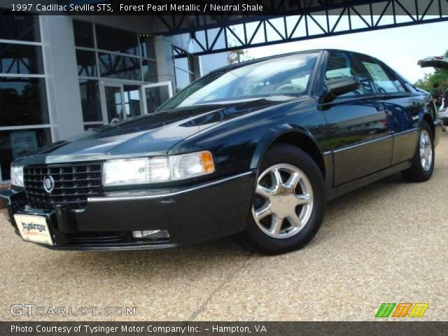 1997 Cadillac Seville STS in Forest Pearl Metallic