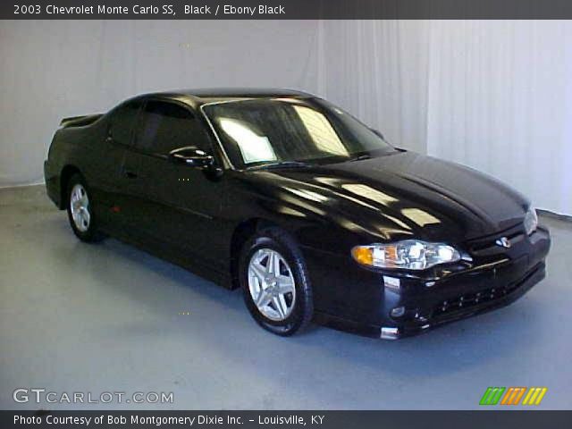 2003 Chevrolet Monte Carlo SS in Black