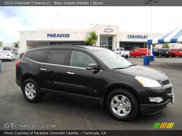 2010 Chevrolet Traverse LT in Black Granite Metallic