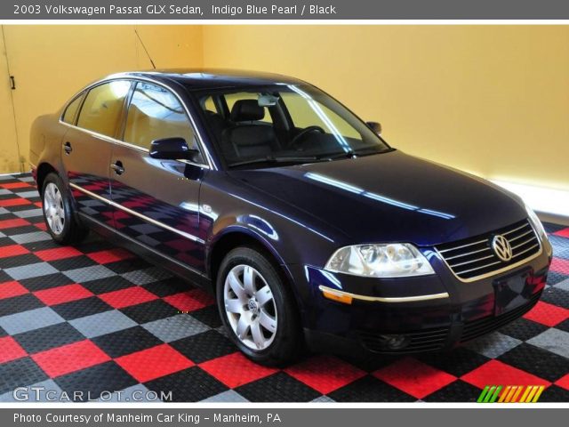 2003 Volkswagen Passat GLX Sedan in Indigo Blue Pearl