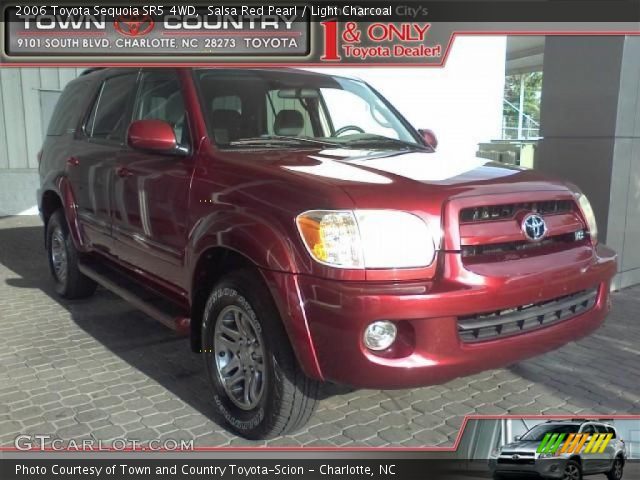 2006 Toyota Sequoia SR5 4WD in Salsa Red Pearl