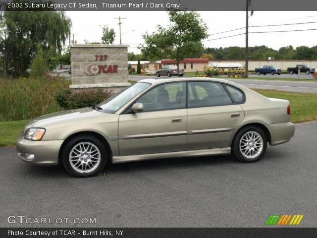 2002 Subaru Legacy GT Sedan in Titanium Pearl