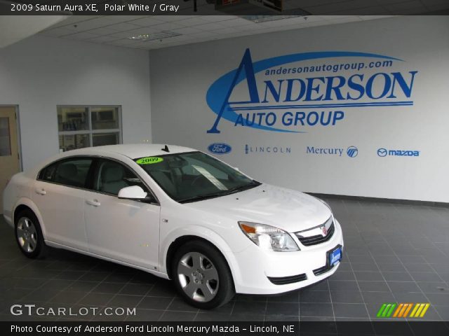 2009 Saturn Aura XE in Polar White