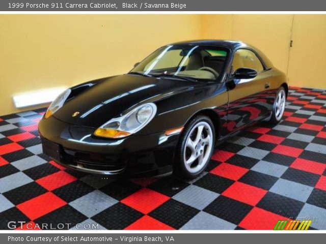 1999 Porsche 911 Carrera Cabriolet in Black