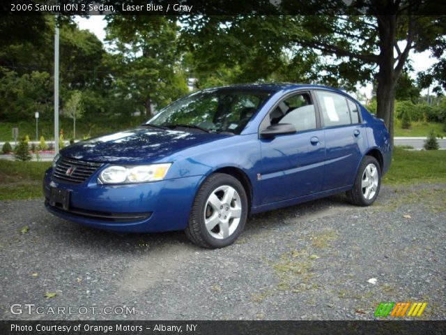 2006 Saturn ION 2 Sedan in Laser Blue