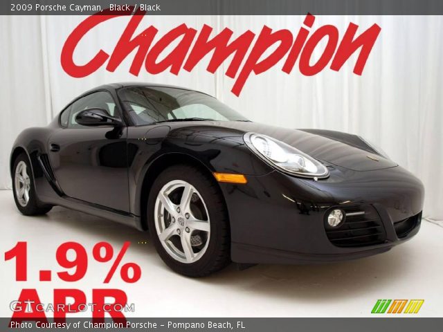 2009 Porsche Cayman  in Black