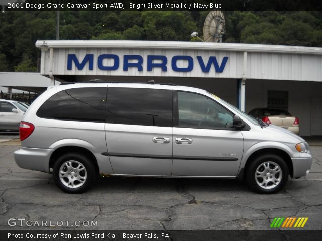 2001 Dodge Grand Caravan Sport AWD in Bright Silver Metallic