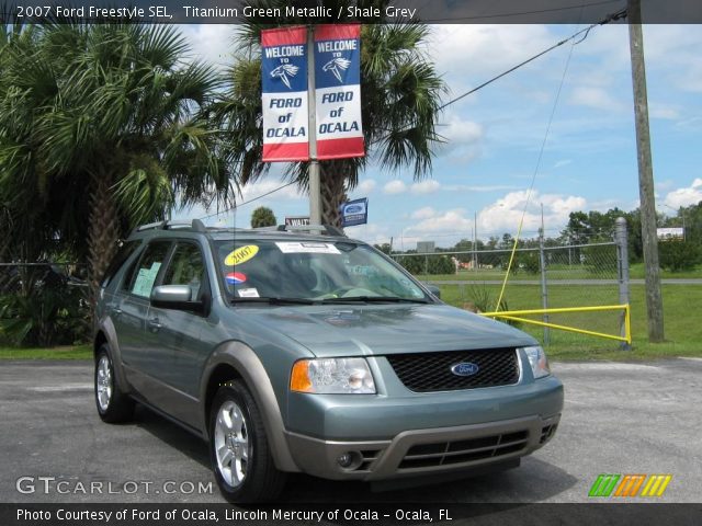 2007 Ford Freestyle SEL in Titanium Green Metallic
